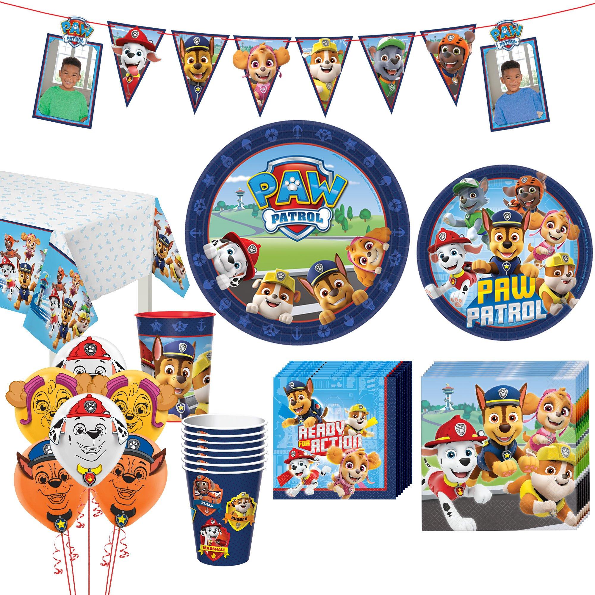 PAW Patrol Adventure Tableware Kit for 8 Guests Party City